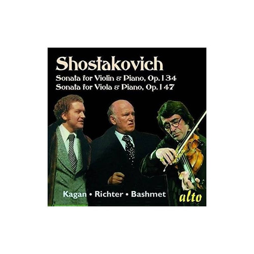 Richter/kagan/bashmet Shostakovich Vilolin Sonata Viola Sona