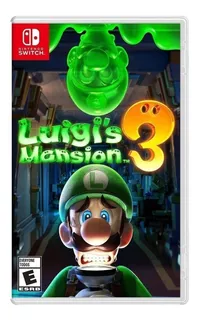 Luigis Mansion 3 Switch Juego Nintendo Switch Físico