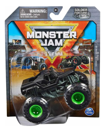 Spin Master Monster Jam Soldier Fortune 1:64 Autito Serie 6