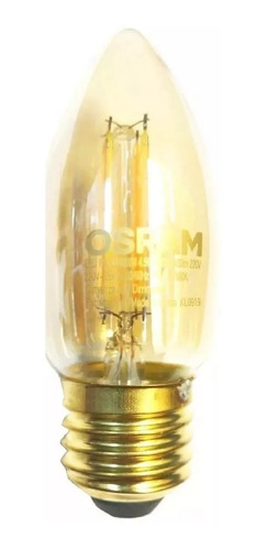 Lámpara Led Rosca E27 Osram 4.5w Dimerizable Vintage  E631