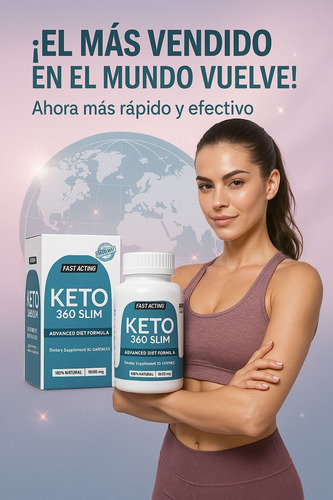 Keto 360 Slim 2025+recetas Keto+rutina Fit De Regalo Promox2 Sin Sabor