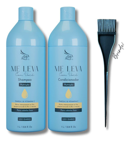 Kit Shampo Condicionador Cabeleireiro Vitaminac Profissional