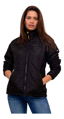 Campera Caterpillar W Mediumweight Insul Pitch Black Dama