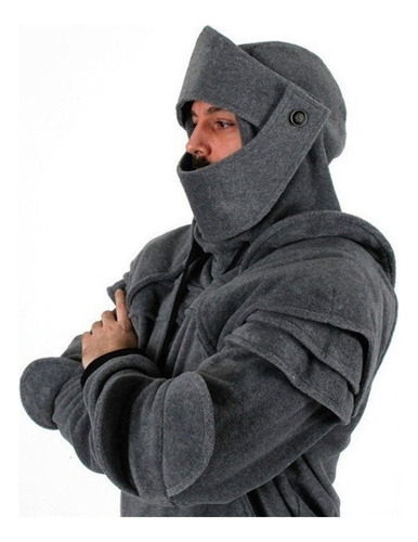 Armadura Medieval Sudadera Con Capucha De Caballero Hombre B