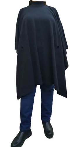 Poncho Para Hombre De Bremer Con Licra Cinto Y Mangas