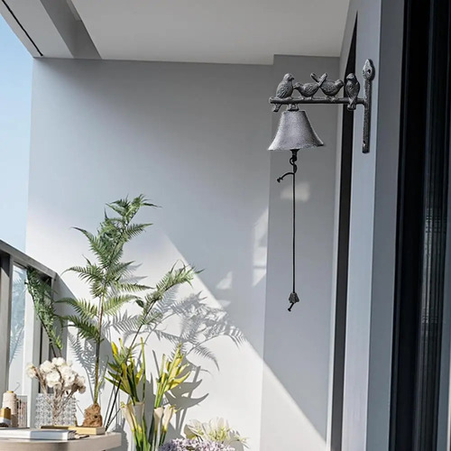 Compatible Decoración De Pájaros De Metal Para Exteriores,