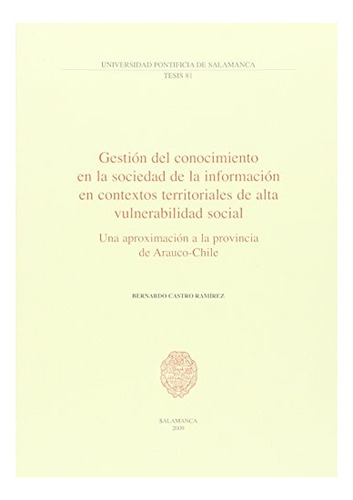 Libro Gestion Del Conocimiento En La Sociedad De L De Castr