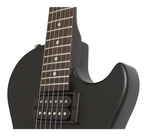 Imagen 4 de 8 de Guitarra eléctrica Epiphone Les Paul Special VE de álamo ebony con diapasón de palo de rosa