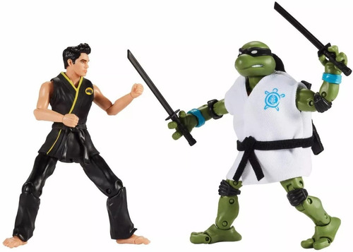 Las Tortugas Ninja Vs Cobra Kai Leonardo & Miguel Diaz 2pack