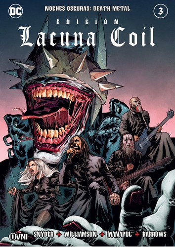 Comic Noches Oscuras: Death Metal Vol.3 (edición Lacuna Coil)