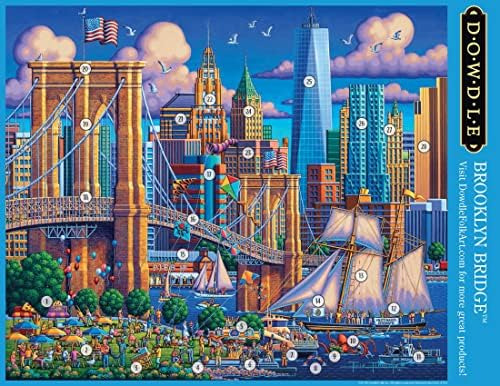 Dowdle Jigsaw Puzzle - Puente De Brooklyn - 1000 Piezas