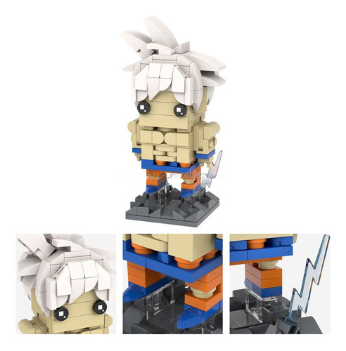 Set De Construcción W Blocks Dbz Rs016 225 Piezas En Caja