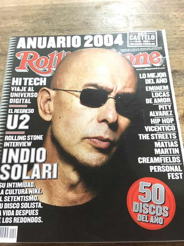 Revista Rolling Stone Indio Solari Anuario 2004