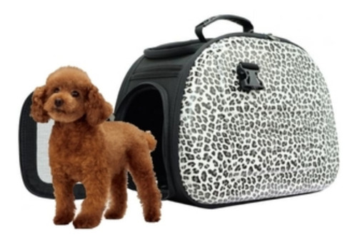 Imagen 1 de 7 de Bolso Pet Carrier Ibiyaya Safari Paseo Avión Perro Gato 6 Kg