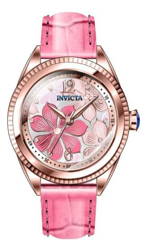 Reloj Para Mujer Invicta Wildflower 37094 Rosa