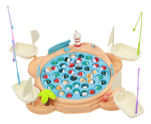 Set De Juego De Pesca, Juguetes Giratorios Eléctricos, Grand