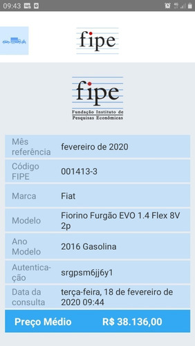 Fiorino 1.4 Flex 2016