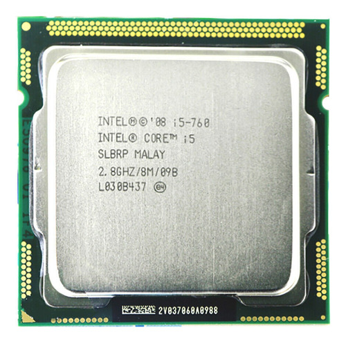 Procesador Gamer Intel Core I5-760 4núcleos/4hilos/3,33ghz