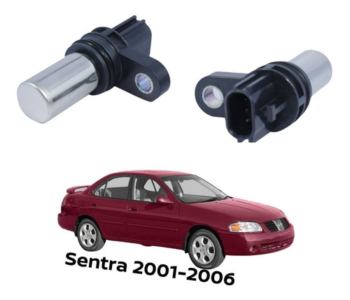 Jgo Sensores Arbol Y Cigüeñal Sentra 2.5 2004 Nissan