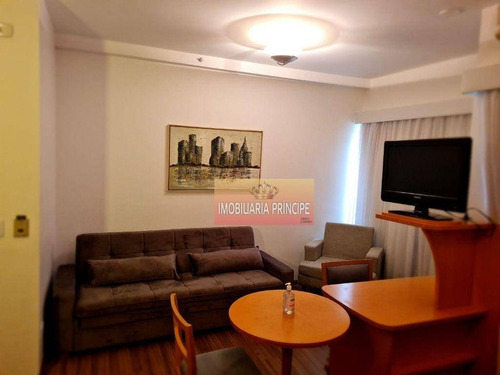 Imagem 17 de 18 de Flat Com 1 Dormitório Para Alugar, 31 M² Por R$ 1.850,00/mês - Jardim Paulista - São Paulo/sp - Fl0004