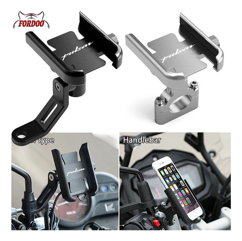 Soporte Celular Pulsar Ns125 #04 Mk Motos