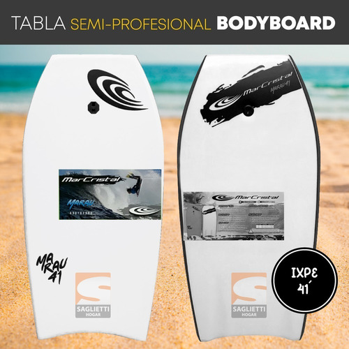 Tabla Barrenador Ixpe 41' 104 Cm Bodysurf Semi Profesional
