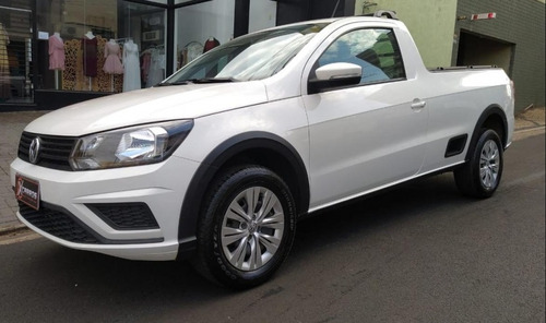 Imagem 2 de 15 de Vw Saveiro Trendline Top 1.6 Flex 2020- Aceitamos Troca