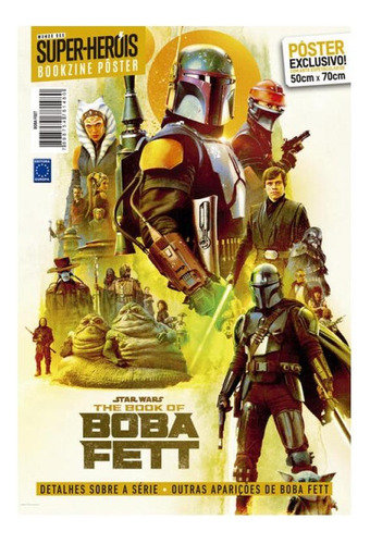 Superpôster Mundo Dos Super-heróis - Boba Feet - Arte Fina, De Editora Europa. Editorial Europa, Capa Mole, Edição 2024-09-26 00:00:00 Em Português