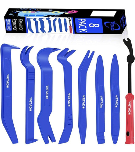 Imagen 1 de 6 de Kit Desarmadores Tablero Molduras Wetado