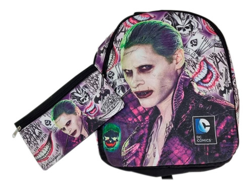 Maleta Morral Comics Joker Suicide Squad Jared Leto Combo