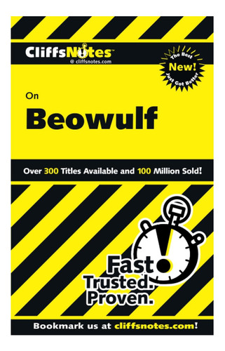 Libro: Cliffsnotes On Beowulf (cliffsnotes On Literature)