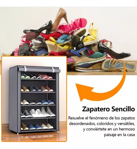 Zapatero 4 Niveles Para Entrada De La Casa 20 Pares Zapatera Organizer For  Shoes