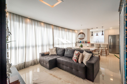 Imagem 5 de 30 de Finamente Mobiliado, Apartamento Pronto Para Morar Com 3 Suítes - 3423