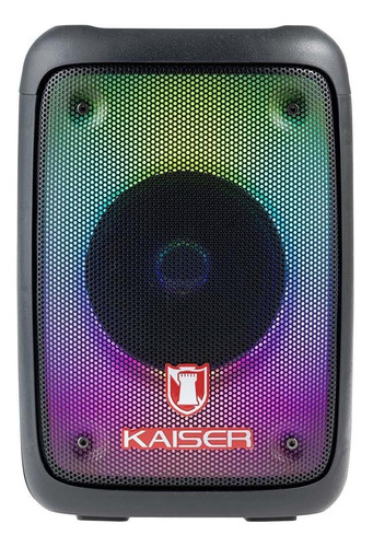 Imagen 1 de 2 de Bocina Bluetooth Kaiser Ksw-7004 4puLG Usb Aux Fm Multicolor