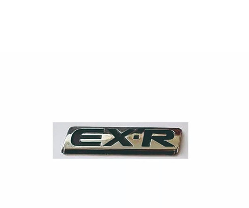 Emblema Ex R Honda Civic Placa Cromado