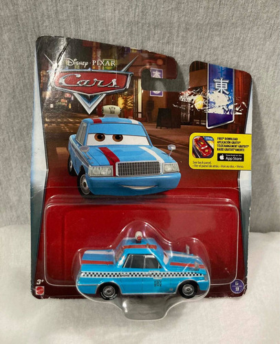 Disney Pixar Mattel Cars Bob Pulley Taxi