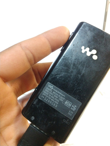 Reproductor Sony Walkman 4gb Nwz-e453 Excelente Negro (Usado)