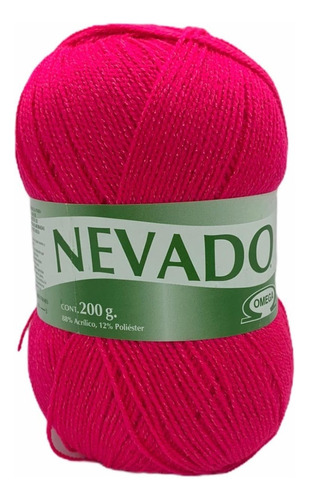 Estambre Nevado Madeja De 200 Gramos Color 38 Rosa Mexicano