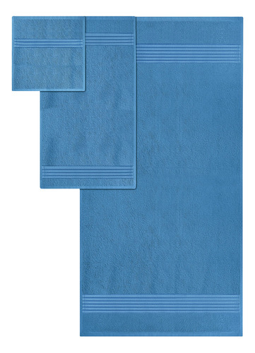 Juego De Toallas Utopia Towels, 8 Piezas, 100% Algodón Eléct