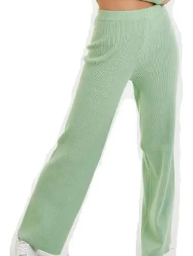 Pantalon Palazzo Oxford Mujer Hilo Tiro Alto Elastizado