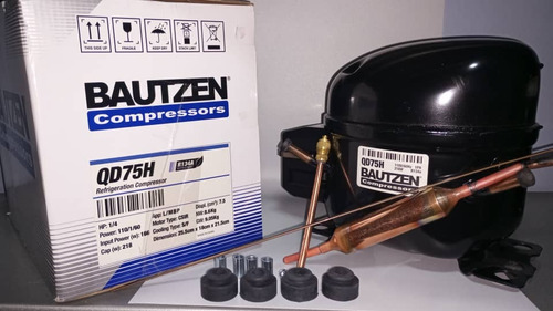 Combo Compresor Bautzen 1/4, Varilla Plata, Valvula Y Filtro