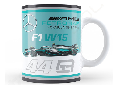 Taza - Mercedes Benz F1 W15 Team 2024 | Hamilton / Russell
