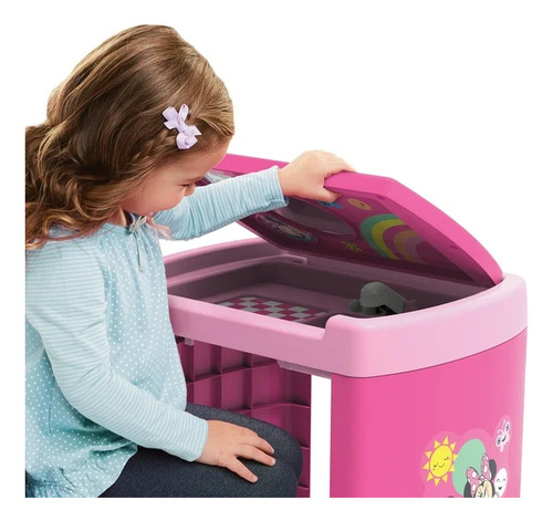 Minnie Pop-up Pretend Table Mesa Mini Tocador 4 Accesorios (Usado)