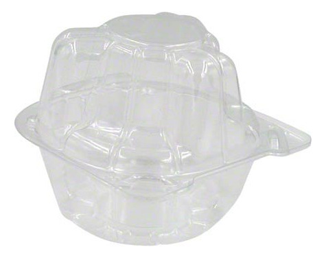 Contenedor Individual Para Cupcake Transparente 2.5  Ops 400