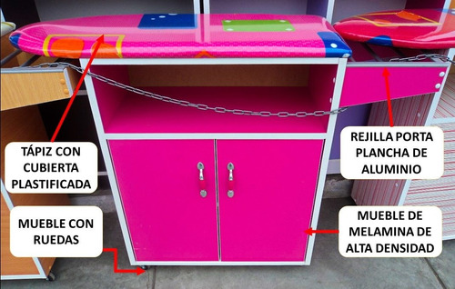 Mueble Planchador Ropa- Nuevo Con Gabinete | Envío gratis