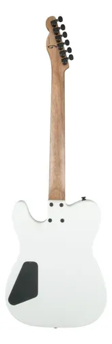 Guitarra eléctrica Charvel Pro-Mod Joe Duplantier San Dimas san dimas style 2 de caoba/nato satin white satin con diapasón de ébano