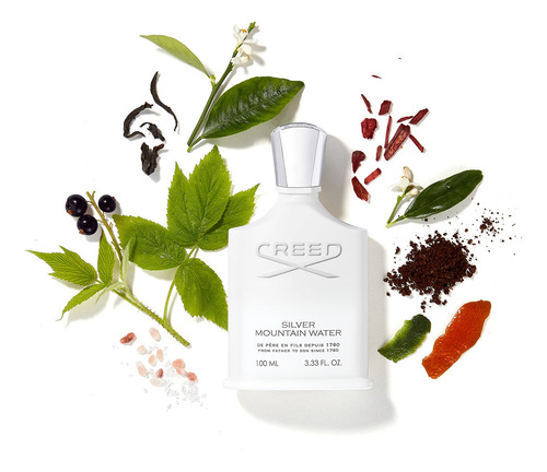 Colonia Perfume Creed Silver Mountain Water Para Hombre, 100
