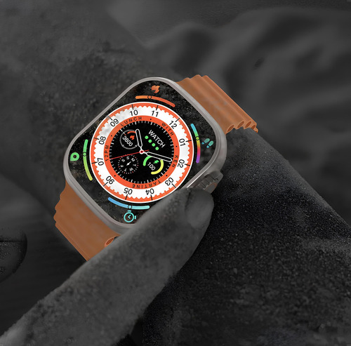 Smartwatch Masculino Smartwatch 10 Pulseiras Prata Com Carregamento Sem Fio Com Nfc Mede Batimentos Mede Pressão Relogio Inteligente Mede O Sono Tira Foto Atende Ligações Pagamento Por Aproximação