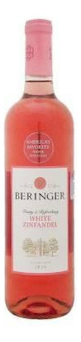 Caja De 15 Vino Rosado Beringer White Zinfandel 750 Ml