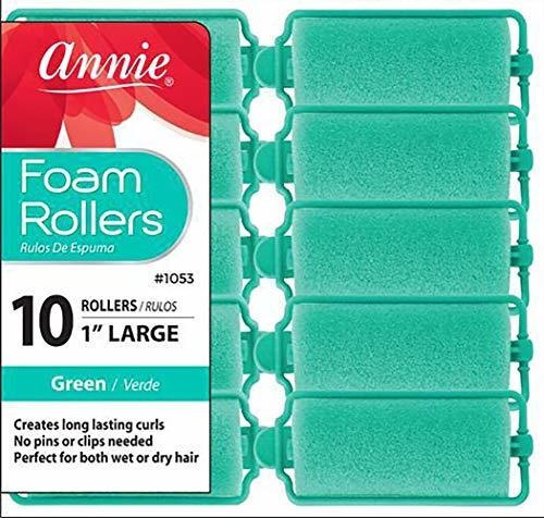 Tubos De Peinado - Annie Salon Style Large Foam Hair Rollers